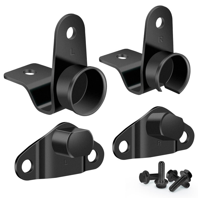 ONAGAD Tailgate Hinge Kit Compatible with 1999-2007 Chevy Chevrolet Silverado GMC Sierra 1500 1500HD 2500 2500HD 3500 Classic / 2005-2006 Hummer H1 H2 H3  Replaces # 38642 15074252 15074253 15078745 15078746 - Image 1